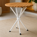 Ver imagem 4 de Base de Mesa Tubular Aço Ipanema para Madeira Branca Jantar