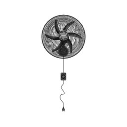 Ventilador Osc Parede Monta Facil 50cm 6p Preto 127v Ventisol - 1