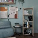 Ver imagem 4 de Kit Estante Multiuso Moderno Simples Reforçada de Qualidade e Aparador 3 Nichos Minimalista Reforç