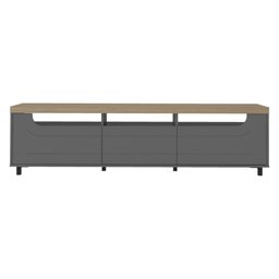 Rack para TV até 75 Polegadas 200cm 2 Portas 1 Gaveta Multimóveis CR45325 - 7
