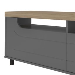 Rack para TV até 75 Polegadas 200cm 2 Portas 1 Gaveta Multimóveis CR45325 - 6