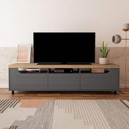 Rack para TV até 75 Polegadas 200cm 2 Portas 1 Gaveta Multimóveis CR45325 - 1
