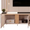 Rack com Painel para Tv 75 Pol Dion D05 Off White - 5