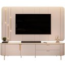 Ver imagem 2 de Rack com Painel para Tv 75 Pol Dion D05 Off White