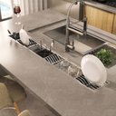 Ver imagem 2 de Canal Organizador 125x12 para Cozinha Produzido em Aço Inox com Acessórios - Uac0008-n