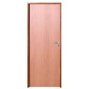 Ver imagem 1 de Porta de Madeira Semi-Oca Padrão Curupixá Lisa Bat14cm Eco Fech Modena Externa 210X82 Lado Esquerdo
