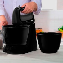 Batedeira Portátil Arno Mini Chef HM11 4 Velocidades 400W 2 Tigelas - 7