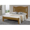 Ver imagem 1 de Cama Queen Size Paris de Madeira Maciça Tauari - Cor Imbuia