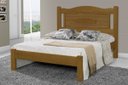 Ver imagem 1 de Cama Queen Size Paris de Madeira Maciça Tauari - Cor Imbuia