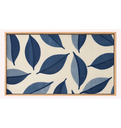 Ver imagem 2 de Quadro Decorativo N°174 115x70cm - Panorâmico Botânico - Folhas Azuis Minimalista - Rollflex