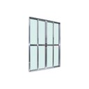 Ver imagem 1 de Porta Balcão 4 Folhas Vidro 210x200 Linha 25