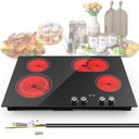 Ver imagem 1 de Vbgk Cooktop Elétrico 30" 7200w com 4 Queimadores e Controle por Botão