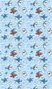 Ver imagem 2 de Papel de Parede Lavavel para Banheiro Revestimento Brilho Baby Shark - 0,58 x 1,00m