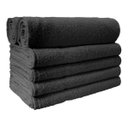 Ver imagem 1 de Toalha de Rosto para Salão Kit Preto 72 Unidades