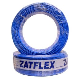 Fio Elétrico Flexível 6,0 mm - Rolo Com 50 metros - Inmetro Cor:Azul - 2