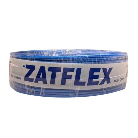 Fio Elétrico Flexível 6,0 Mm - Rolo com 50 Metros - Inmetro Cor:azul