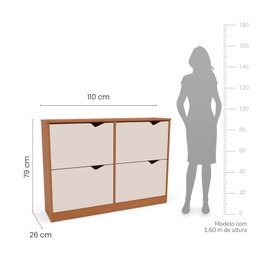 Sapateira 24 Pares 79cm X 110cm Porto - 3