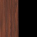 Ver mais imagens de Mesa Escrivaninha Escritório com 150cm Industrial Tampo Chanfrado e Pés Metálicos F5 Office Louro Preto Com Preto