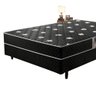Cama Box Conjugada Casal Preto Poliéster Espuma D28 Umaflex Granada 51x138x188 - 3