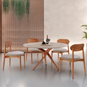 Brisa / Imbuia Natural / Off White