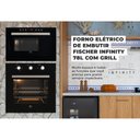 Ver imagem 6 de Forno Elétrico de Embutir Fischer Infinity Grill 78l Preto 220v