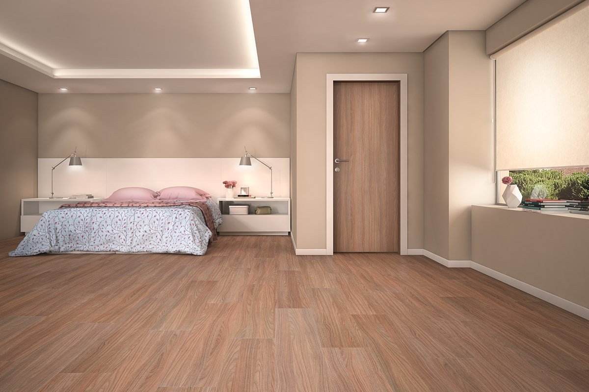 Piso Laminado Eucafloor Prime Click 2,36 M² Italian Noce (c10) - 4