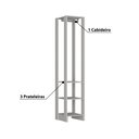 Ver imagem 3 de Estante Closet 40cm 3 Prateleiras e 1 Cabideiro - Branco