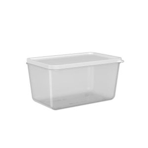 Pote 600ml Natural Basic Coza 14 x 9,3 x 7,4 cm - 600ml - Natural Coza