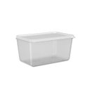 Ver imagem 1 de Pote 600ml Natural Basic Coza 14 x 9,3 x 7,4 cm - 600ml - Natural Coza