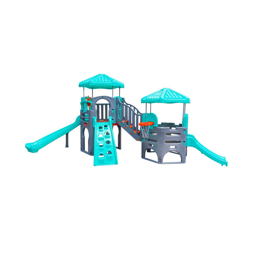 Playground Aqua Spring Freso com Escorregador Infantil - 2