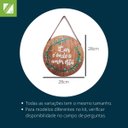 Ver imagem 4 de 6 Unidades Quadro Decorativo Quarto Cozinha Madeira Temático Cor:lar