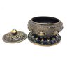 Turíbulo Incensário de Mesa Metal Riqueza Sofisticação 8cm - 4