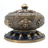 Turíbulo Incensário de Mesa Metal Riqueza Sofisticação 8cm - 3