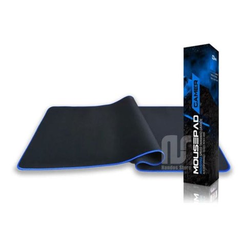 Mouse Pad Speed Gamer Extra Grande 70 x 35 Borda Costurada - Azul Petróleo