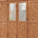 Ver imagem 3 de Guarda-roupa 8 Portas 3 Gavetas Freijó Grécia Madeira Pinus - Cavazotto