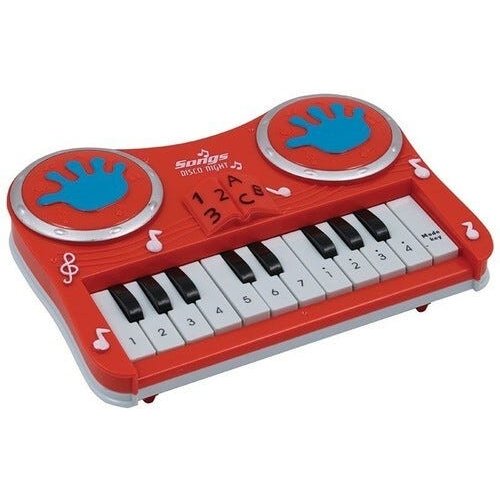 Pianinho Teclado Musical Brinquedo Infantil - Pica Pau - Roxo