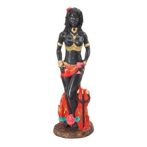 Imagem Pomba Gira Escultura Resina Estatua 25cm