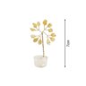 Árvore de Pedra Citrino Base Cristais 7cm - Prosperidade - 3