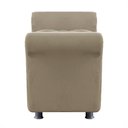 Ver imagem 3 de Recamier Bau Egeo 140x Suede Bege Rosado - Dominic Decor