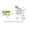 Placa Cuidado Geração Distribuída Circuito Fibra Vidro Padrão Enel - 2