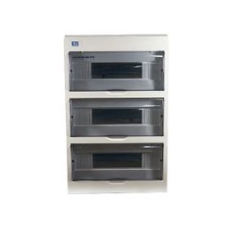 Quadro de Distribuição Pvc Embutir Fume 36 Disjuntores Weg - 1