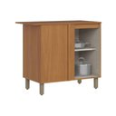 Ver imagem 4 de Balcão Cozinha Henn Venaly 1 Porta Canto Reto Cinamomo/Off