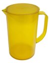 Ver imagem 1 de Jarra Com Tampa Casual 15 X 10,7 X 17,9 Cm 1 L - Amarela