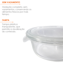 Ver imagem 3 de Pote de Vidro com Tampa Refratário 400ml para Marmita
