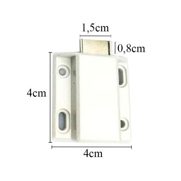10 Suporte Rack Fecho Magnético e Dobradiças Em Aço Inox 304 - 3