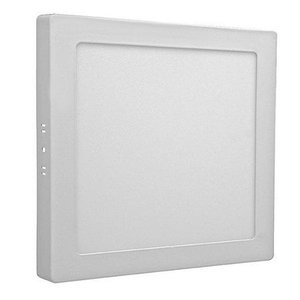 Plafon LED Nsa Sobrepor 25W Quadrado 6500K Bivolt Branco