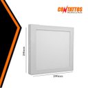 Ver imagem 2 de Plafon Led Nsa Sobrepor 25w Quadrado 6500k Bivolt Branco