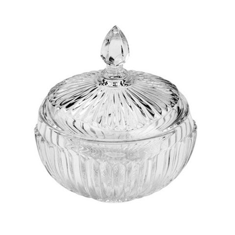 Potiche De Cristal Elisabeth 10,5X12,5Cm
