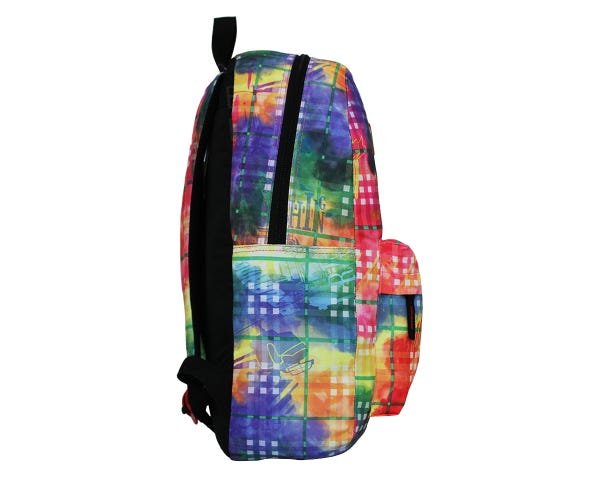 Mochila Escolar Feminina Grande Coca Cola Original Tie Dye - 6