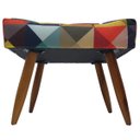 Ver imagem 6 de Puff Banqueta Retangular para Sala Quarto Penteadeira Suede Colorido Pé Natural